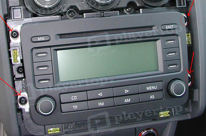 Changer autoradio Golf 5